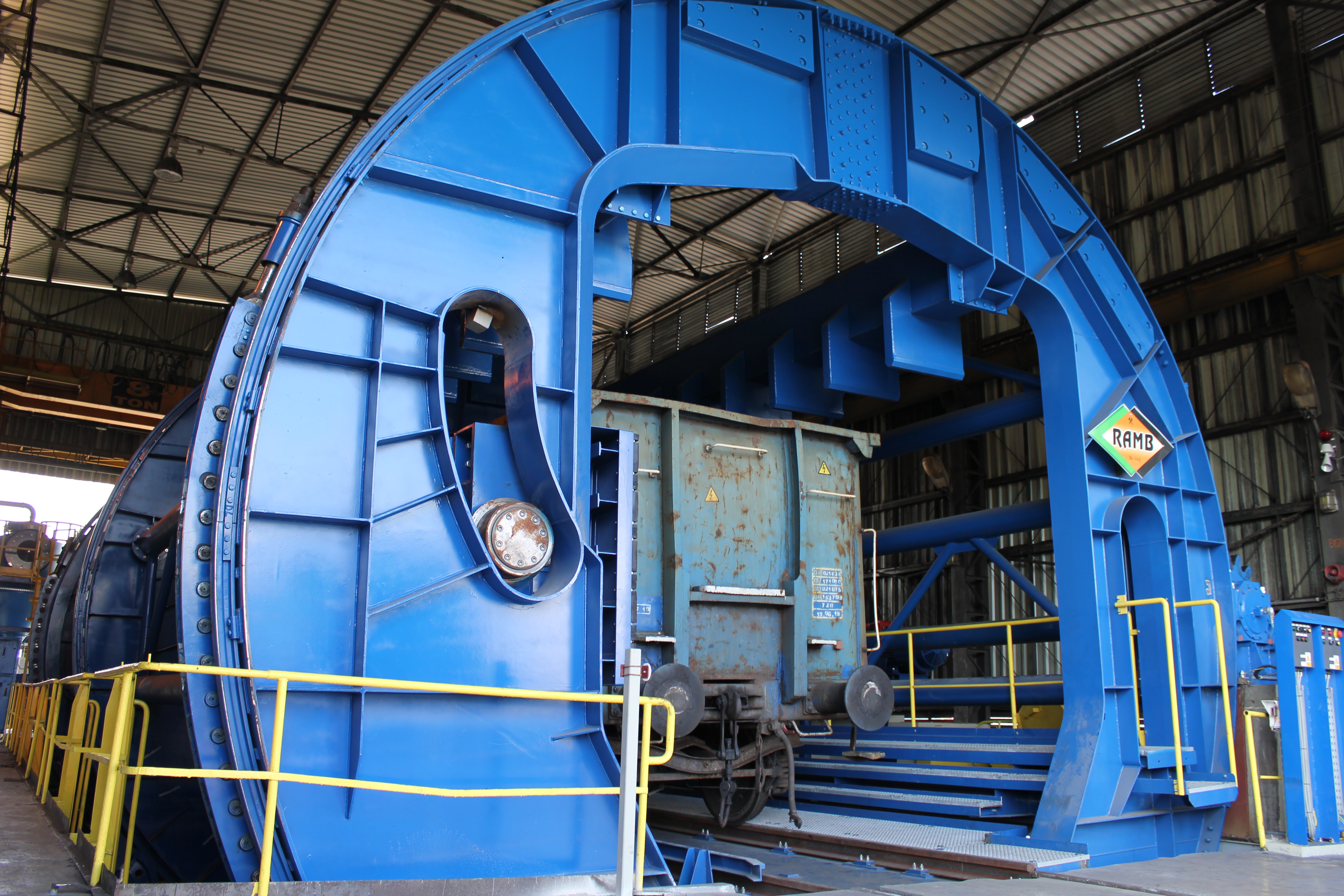 Węzeł rozładunkowy w Elektrowni Dolna Odra - miniatura